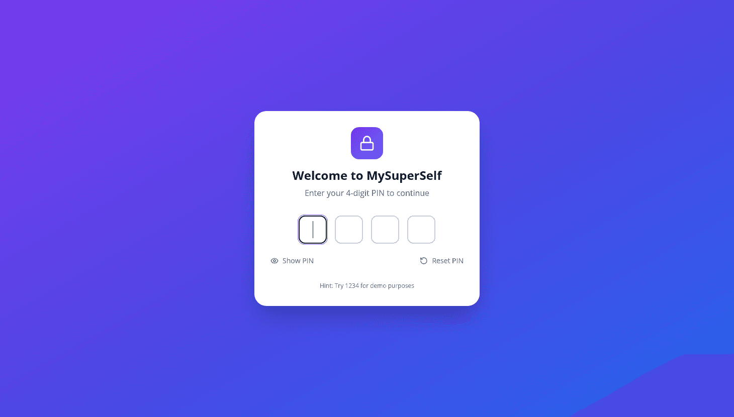 SuperSelf: Advanced Personal Goal Achievement System