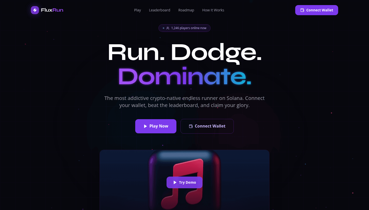 Premium Viral Crypto-Gaming Website & Browser Game